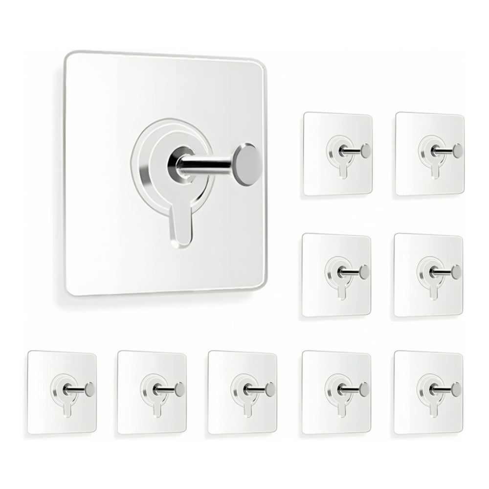 M4U Self Adhesive Hooks (Pack of 10)