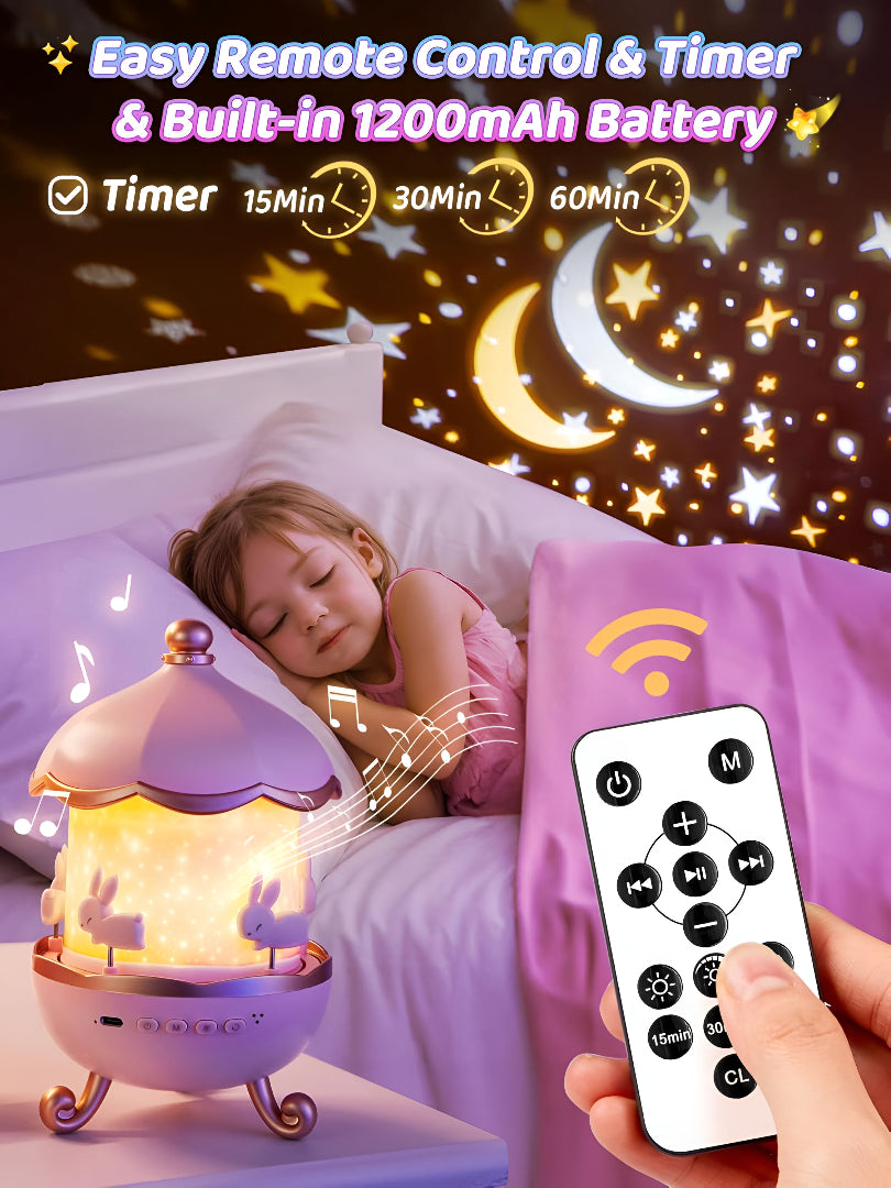 M4U 7-in-1 Baby Lamp Projector