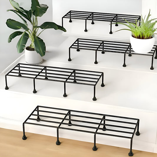 M4U Rust Proof Metal Plant Stand (Set of 2)