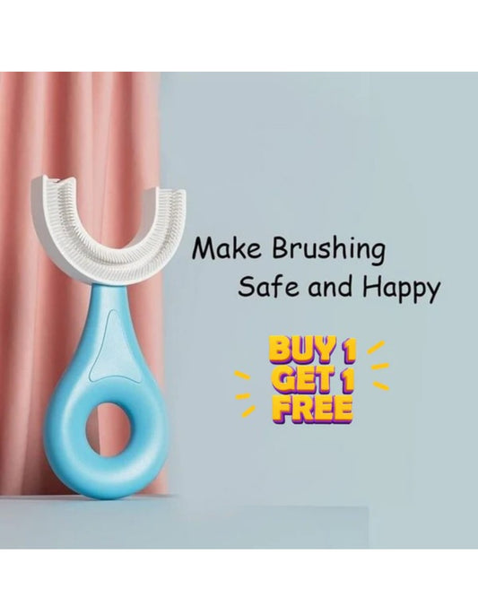 M4U Kids U-Shaped Toothbrush (Buy 1 Get 1 Free)